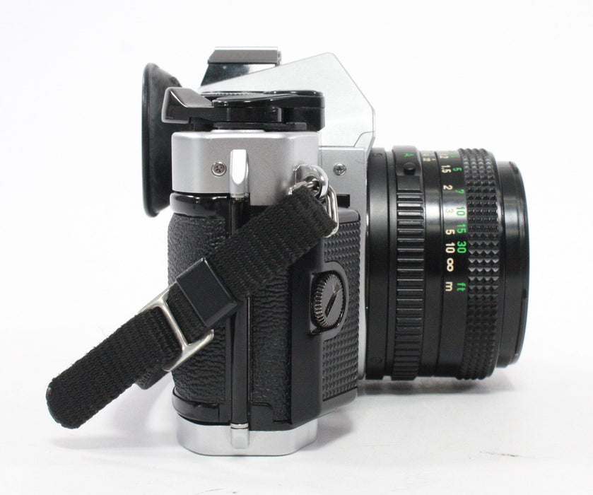 Canon AE-1 Program SLR Camera with 50mm f/1.8 Lens