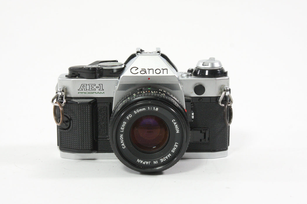 Canon AE-1 Program w/50mm F1.8 Lens