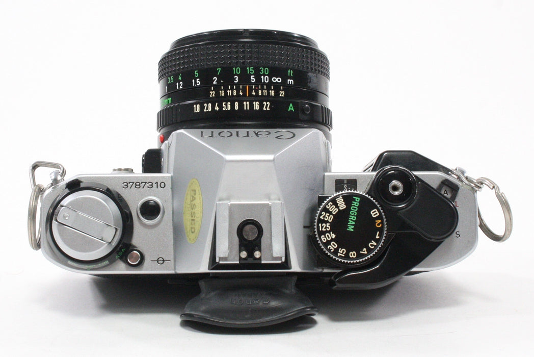 Canon AE-1 Program with 50 mm f/1.8 Lens