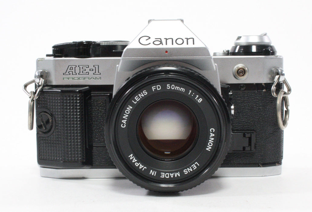 Canon AE-1 Program with 50 mm f/1.8 Lens