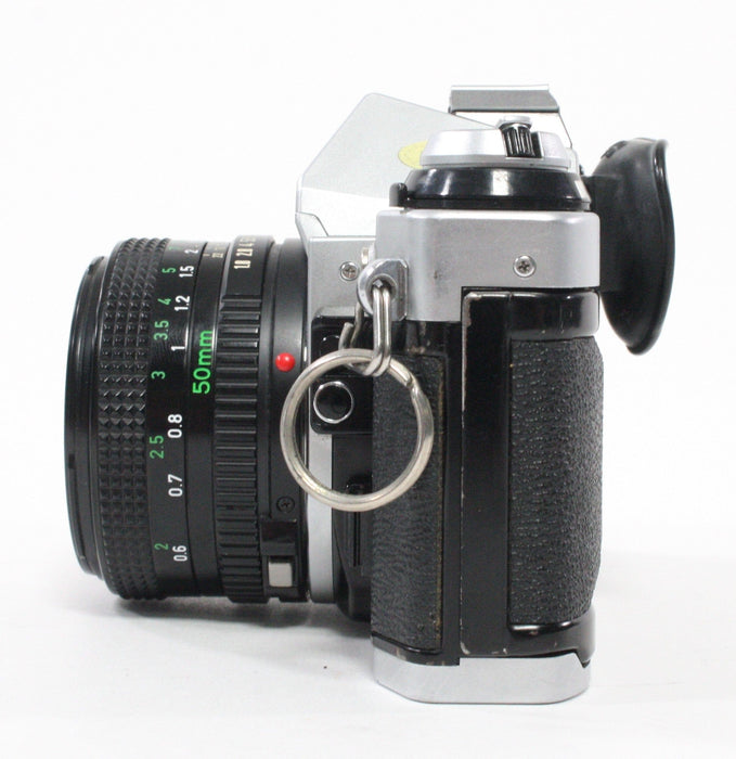 Canon AE-1 Program with 50 mm f/1.8 Lens