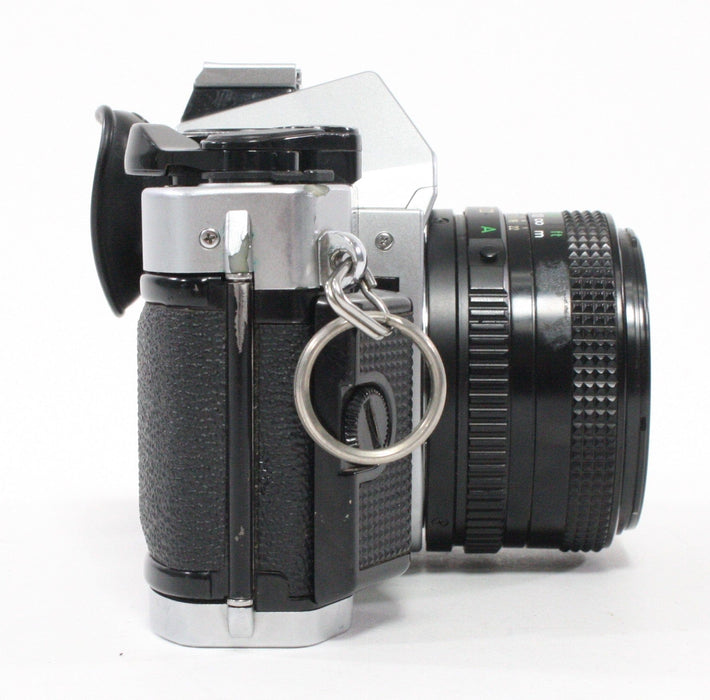 Canon AE-1 Program with 50 mm f/1.8 Lens