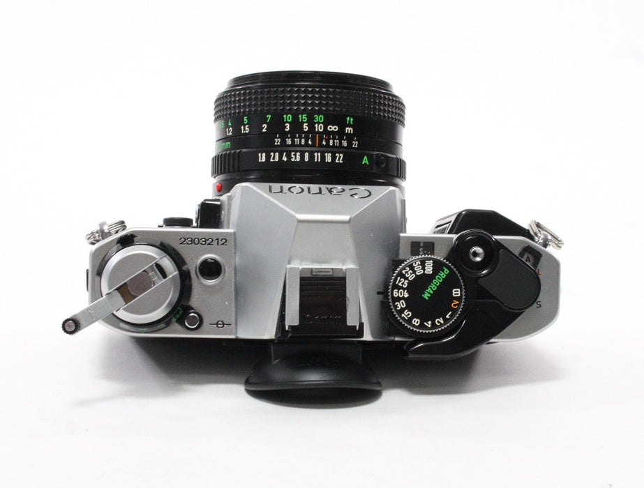 Canon AE-1 Program with 50mm f/1.8 Lens