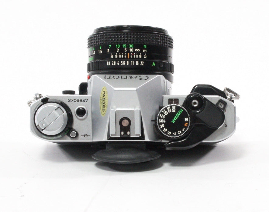 Canon AE-1 Program with 50mm f/1.8 Lens