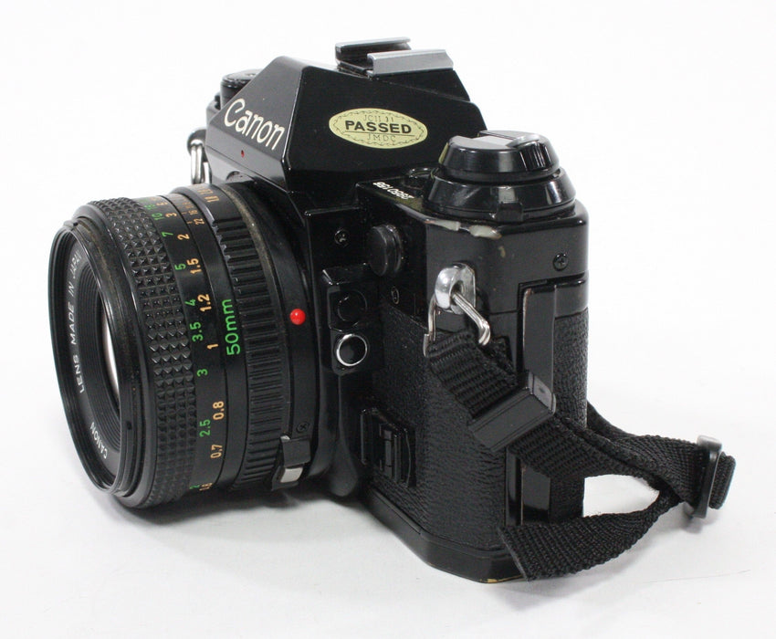 Canon AE-1 Program with 50mm f/1.8 Lens (Black)