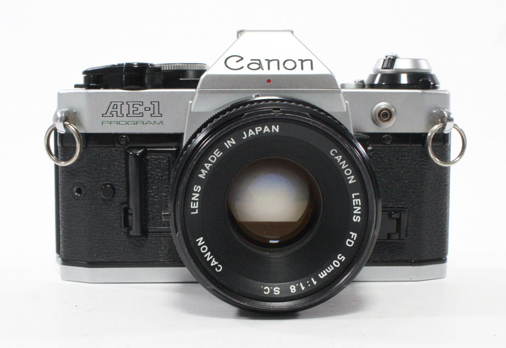 Canon AE-1 Program with 50mm f/1.8 S.C Lens