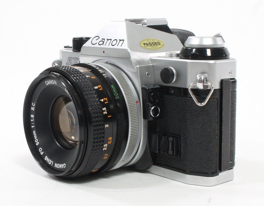 Canon AE-1 Program with 50mm f/1.8 S.C. Lens