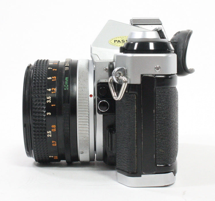 Canon AE-1 Program with 50mm f/1.8 S.C. Lens