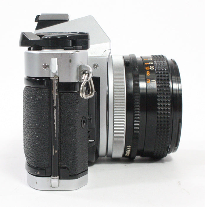 Canon AE-1 Program with 50mm f/1.8 S.C. Lens