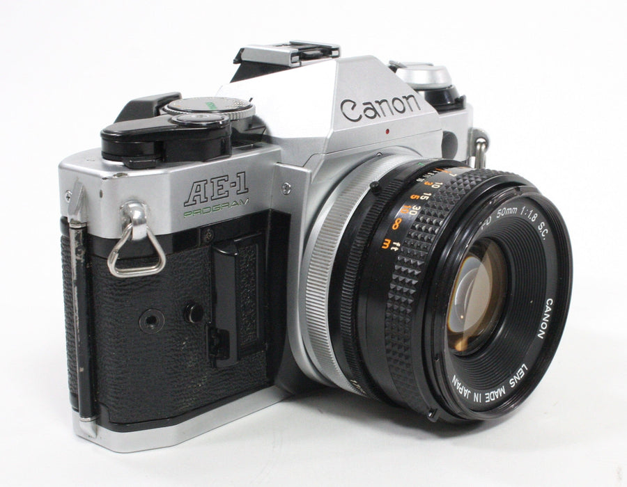 Canon AE-1 Program with 50mm f/1.8 S.C. Lens