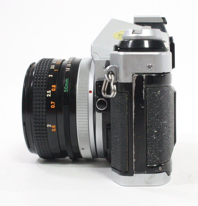 Canon AE-1 Program with 50mm f/1.8 S.C. Lens