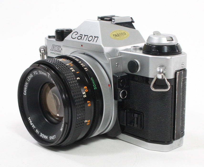Canon AE-1 Program with 50mm f/1.8 S.C. Lens