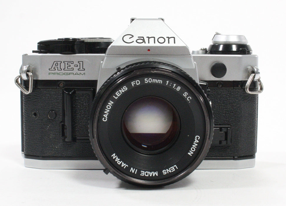 Canon AE-1 Program with 50mm f/1.8 S.C. Lens
