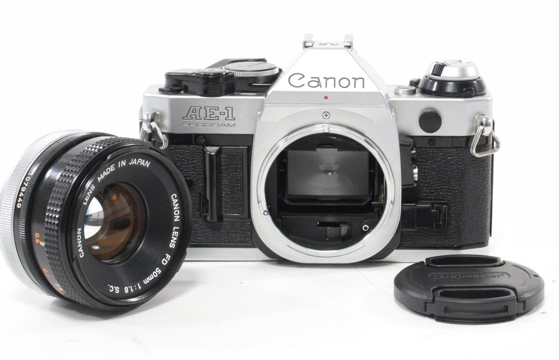 Canon AE-1 Program with 50mm f/1.8 SC Lens