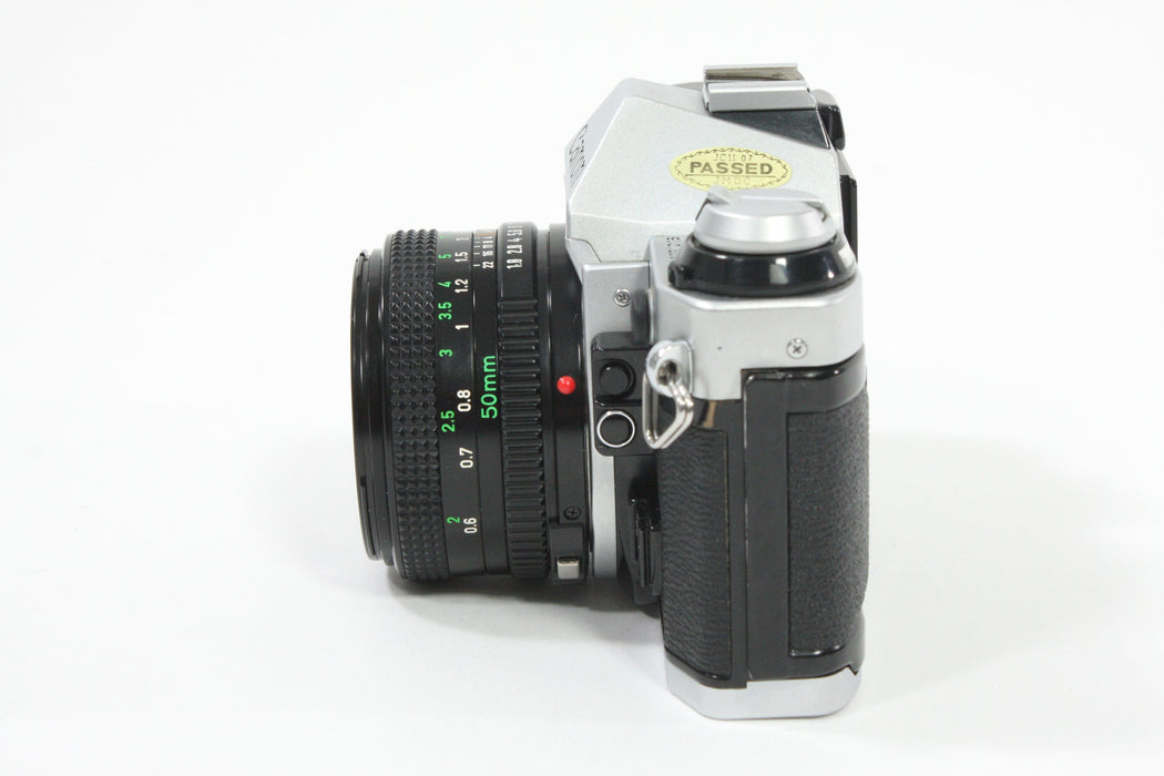 Canon AE-1 Program with 50mm F1.8 Lens