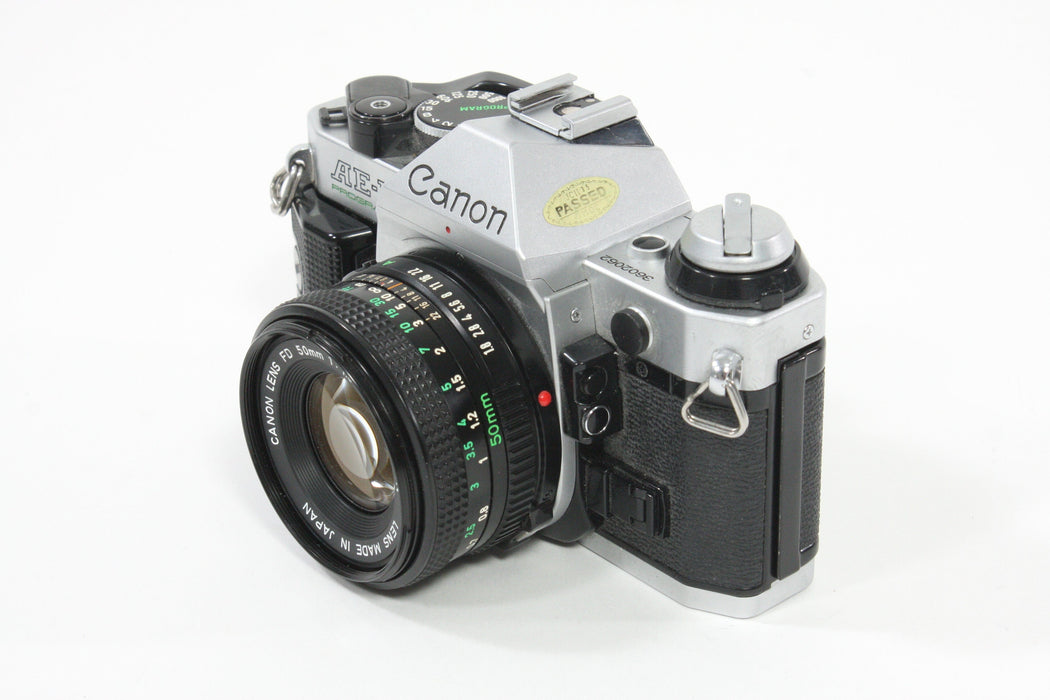 Canon AE-1 Program with 50mm F1.8 Lens