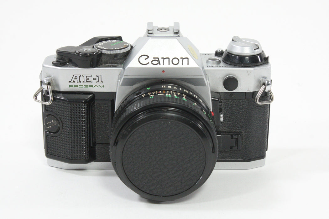 Canon AE-1 Program with 50mm F1.8 Lens