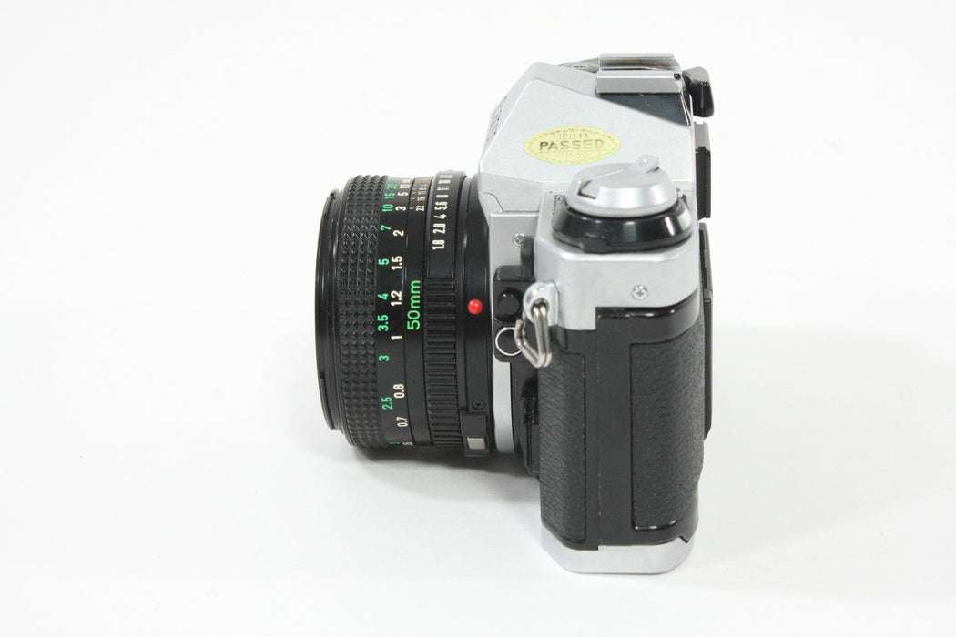Canon AE-1 Program with 50mm F1.8 Lens