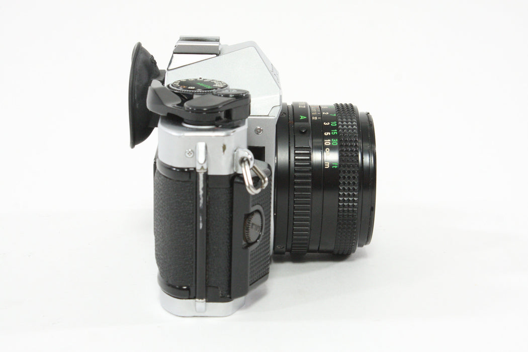 Canon AE-1 Program with 50mm F1.8 Lens