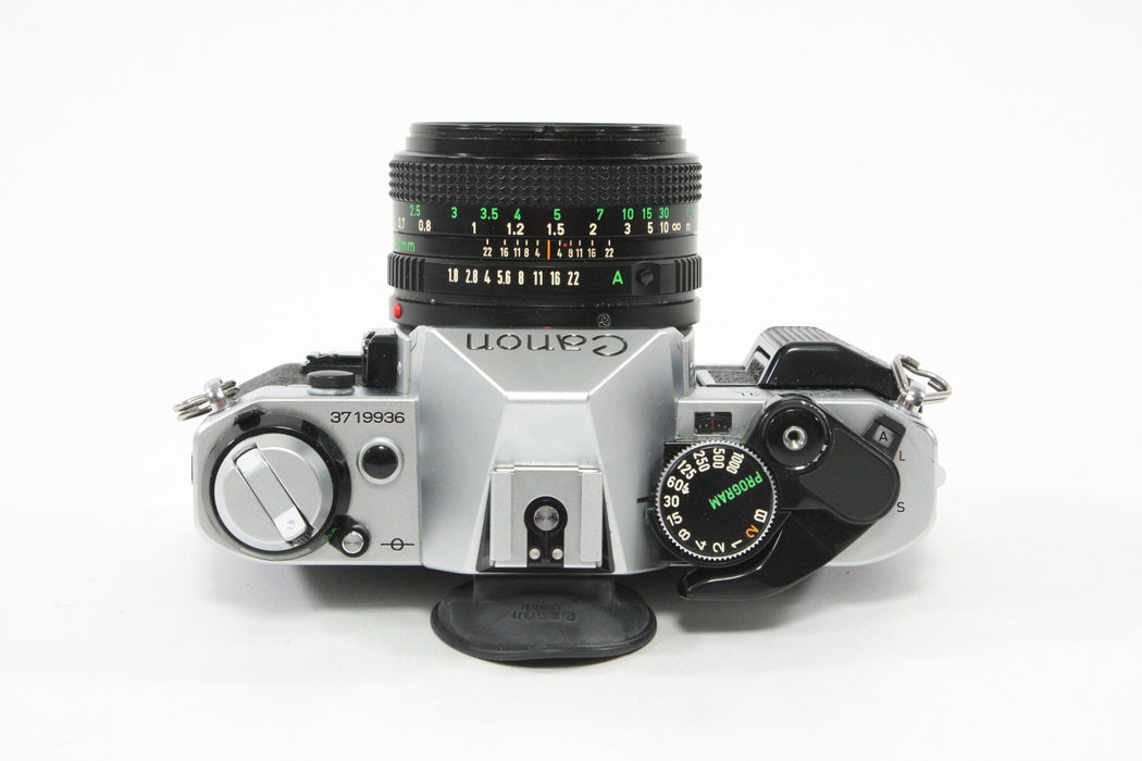 Canon AE-1 Program with 50mm F1.8 Lens