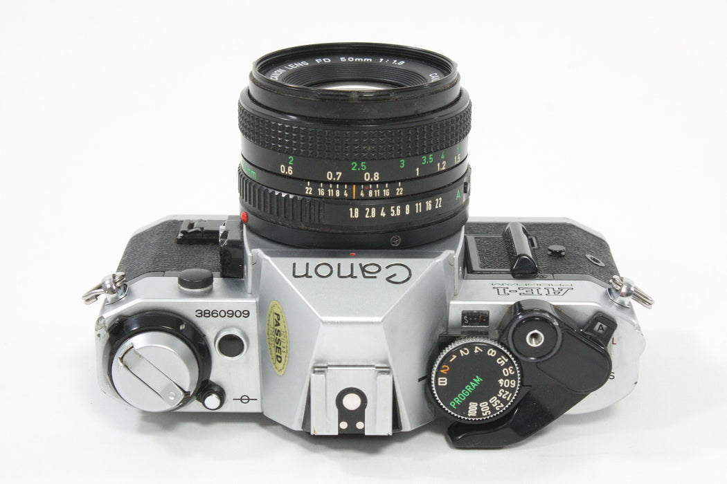 Canon AE-1 Program with 50mm F1.8 Lens