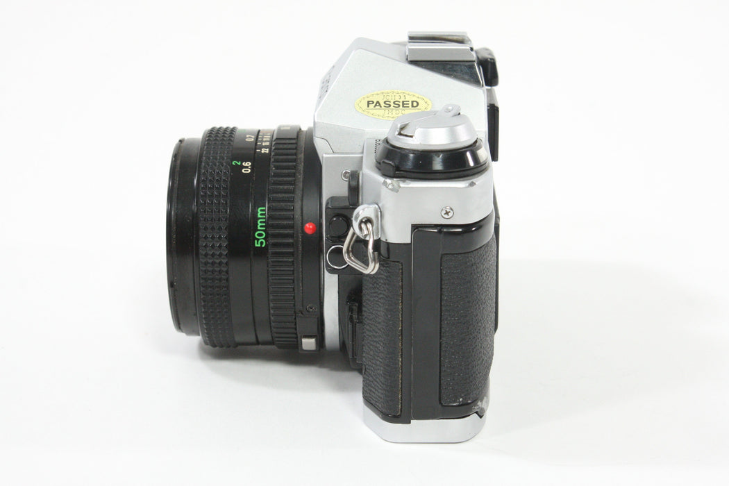 Canon AE-1 Program with 50mm F1.8 Lens