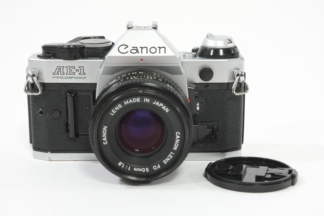 Canon AE-1 Program with 50mm F1.8 Lens