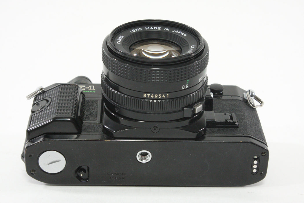 Canon AE-1 Program with 50mm F1.8 Lens (Black)