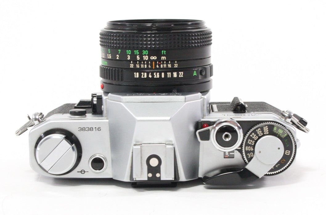 Canon AE-1 with 50mm f/1.8