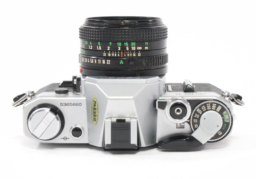 Canon AE-1 with 50mm f/1.8