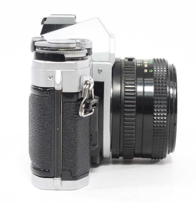 Canon AE-1 with 50mm f/1.8