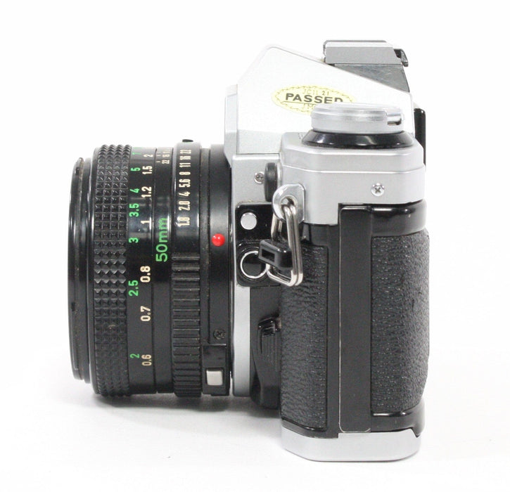 Canon AE-1 with 50mm f/1.8