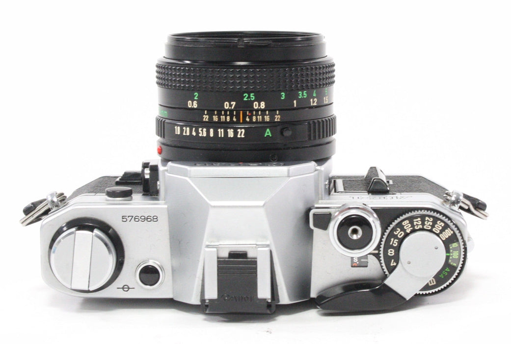 Canon AE-1 with 50mm f/1.8