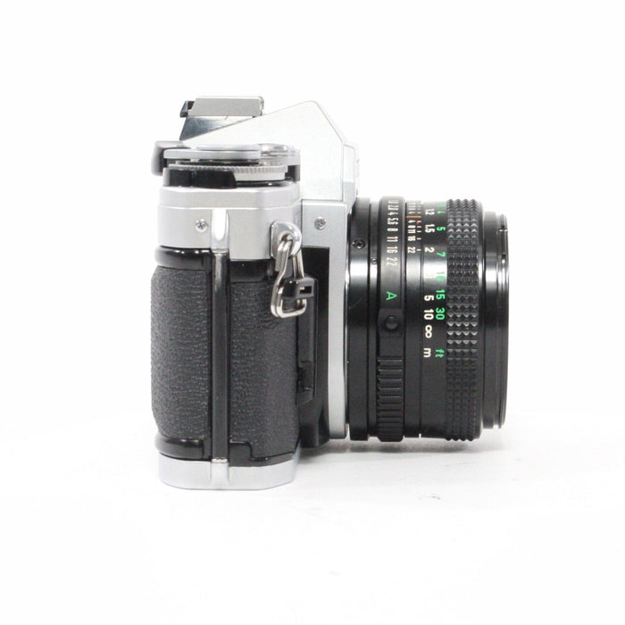 Canon AE-1 with 50mm f/1.8 Lens