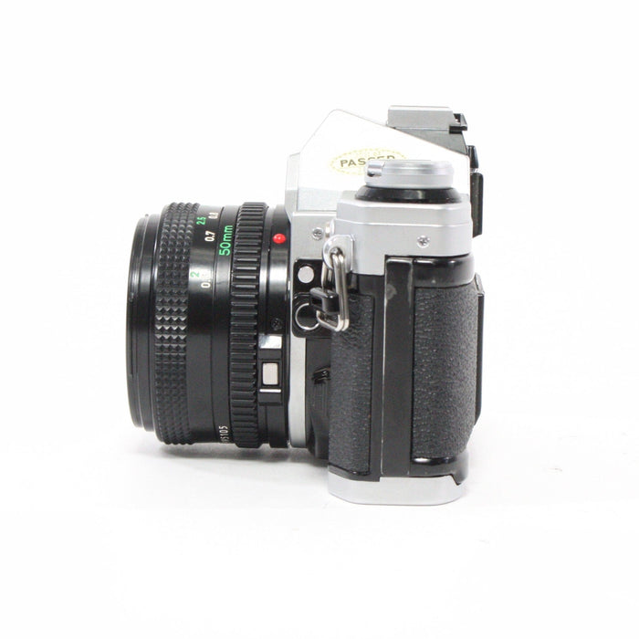Canon AE-1 with 50mm f/1.8 Lens