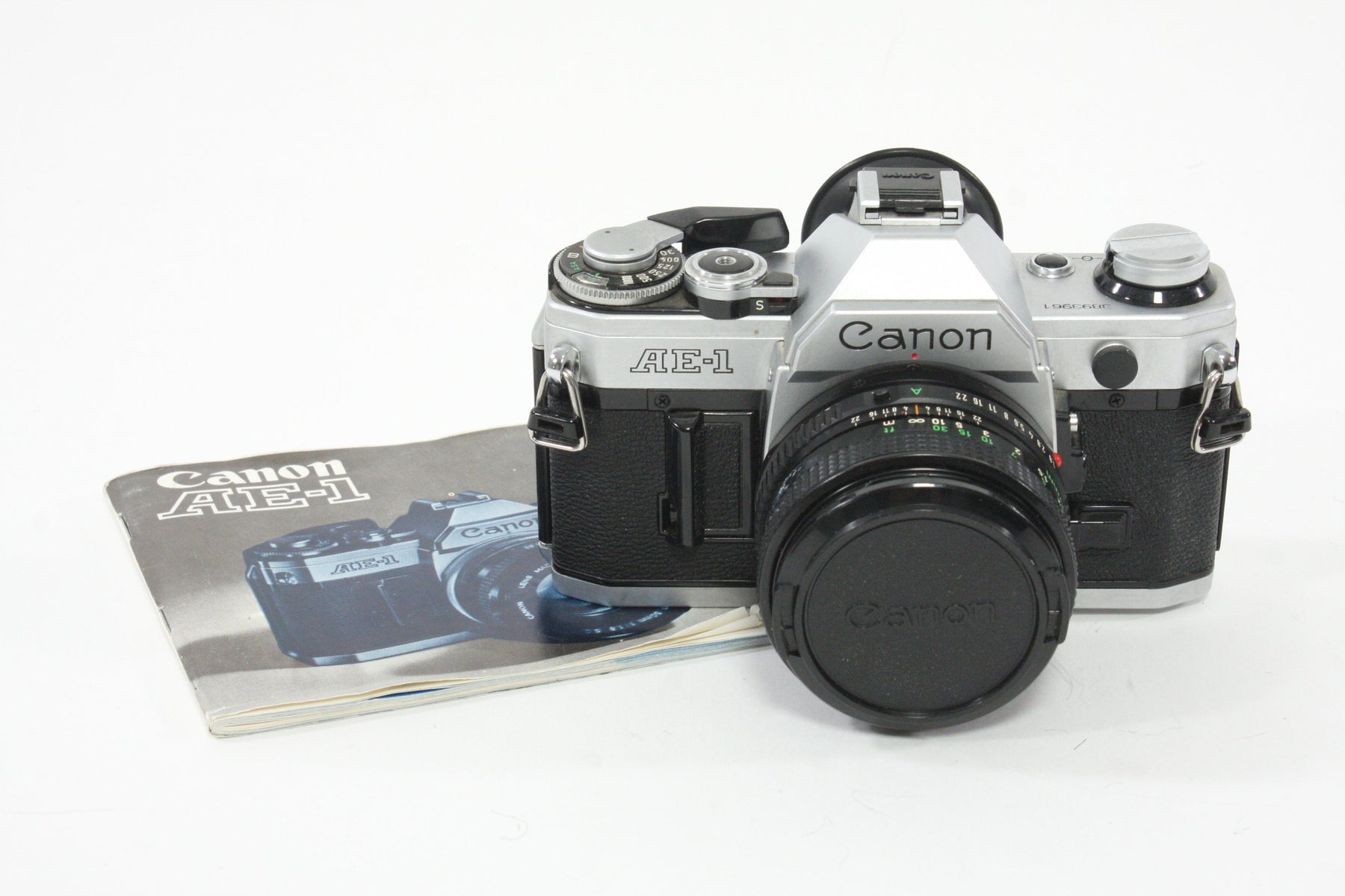 Canon AE-1 with 50mm F1.8 lens