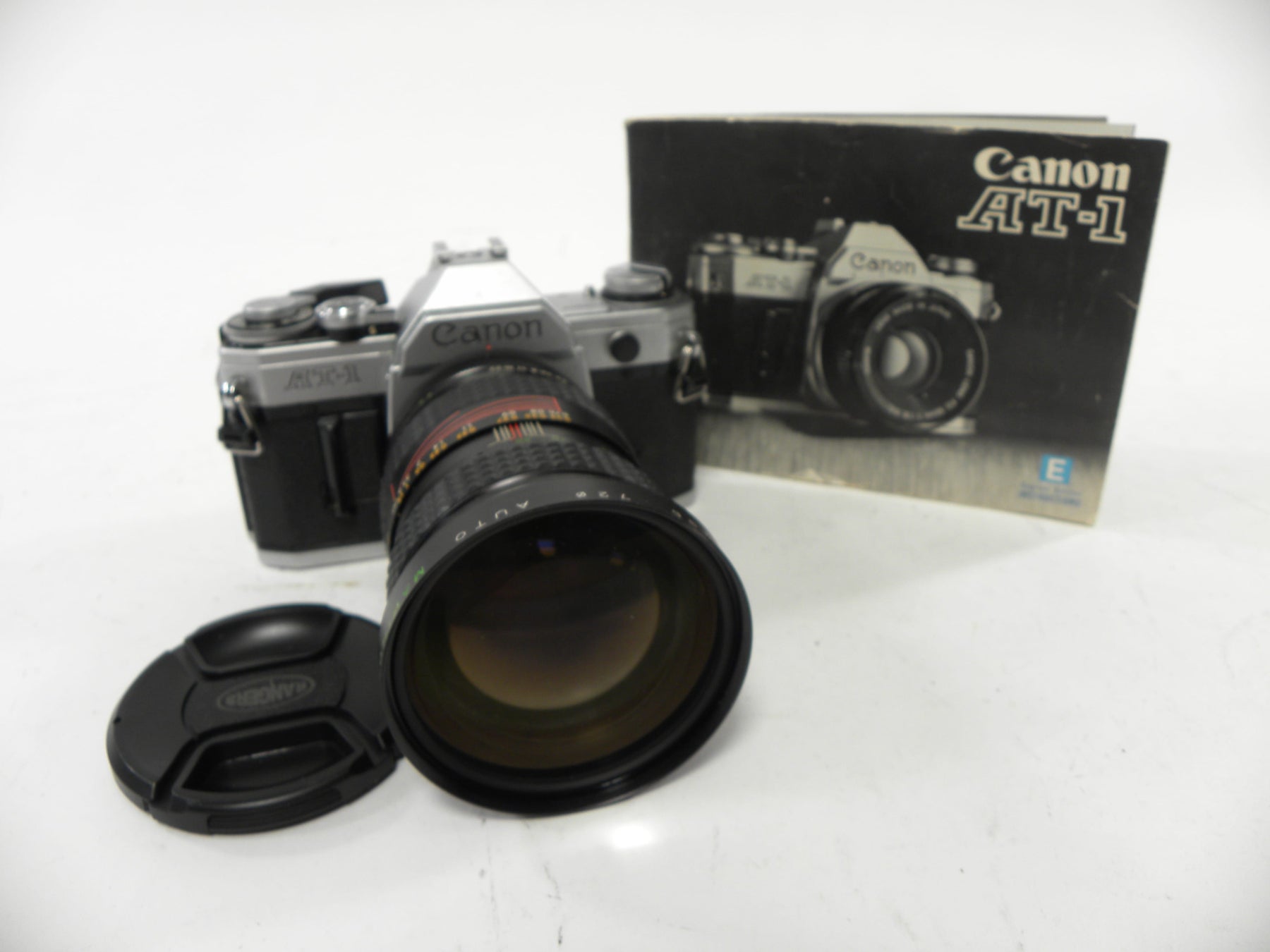 Canon AT-1 35mm SLR camera w/Makinon 28-80mm f3.5