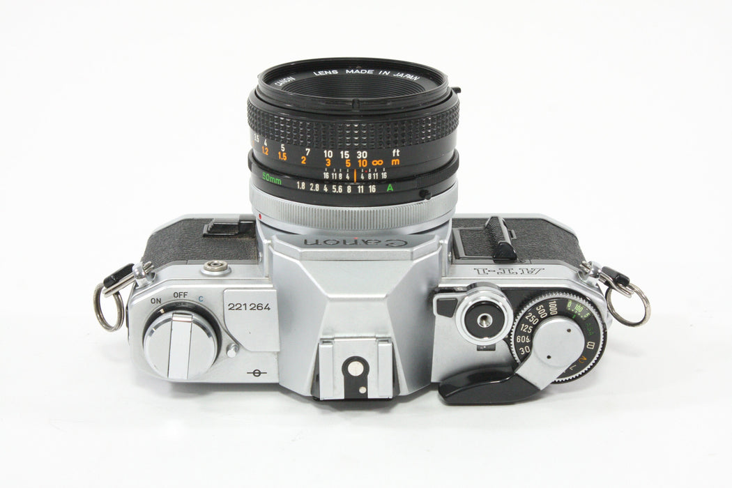 Canon AT-1 with 50mm F1.8 S.C. Lens