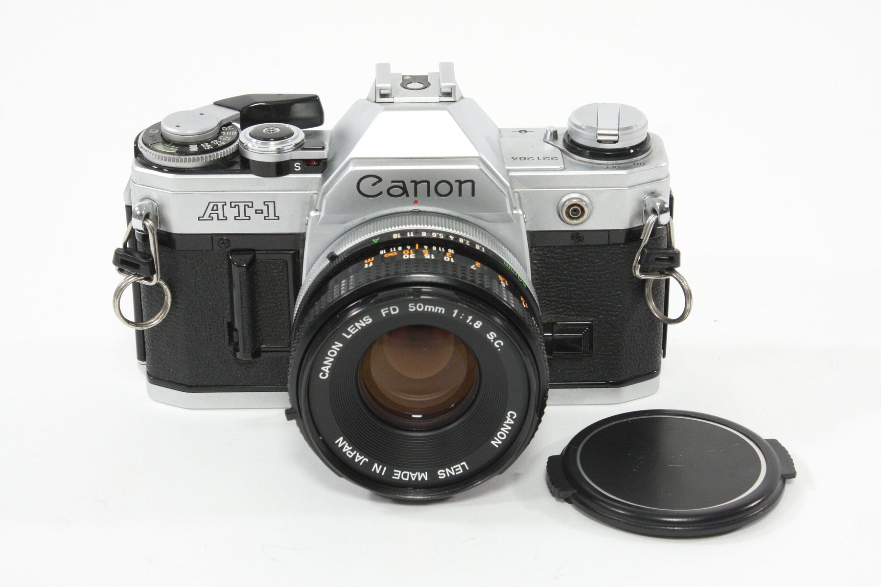 Canon AT-1 with 50mm F1.8 S.C. Lens