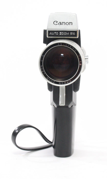 Canon Auto Zoom 518 Super 8 Camera with C-81.6X Converter AS-IS