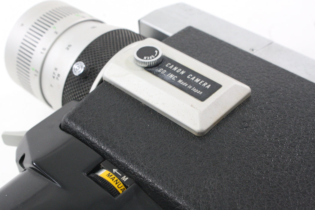 Canon Auto Zoom 518 Super 8 Movie Camera with Case