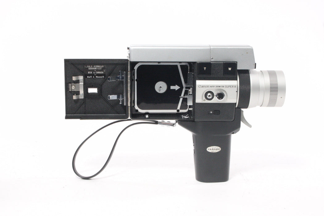 Canon Auto Zoom 518 Super 8 Movie Camera with Case