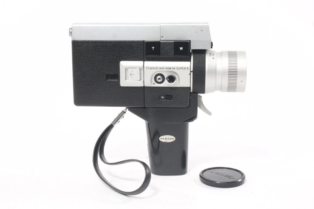 Canon Auto Zoom 518 Super 8 Movie Camera with Case