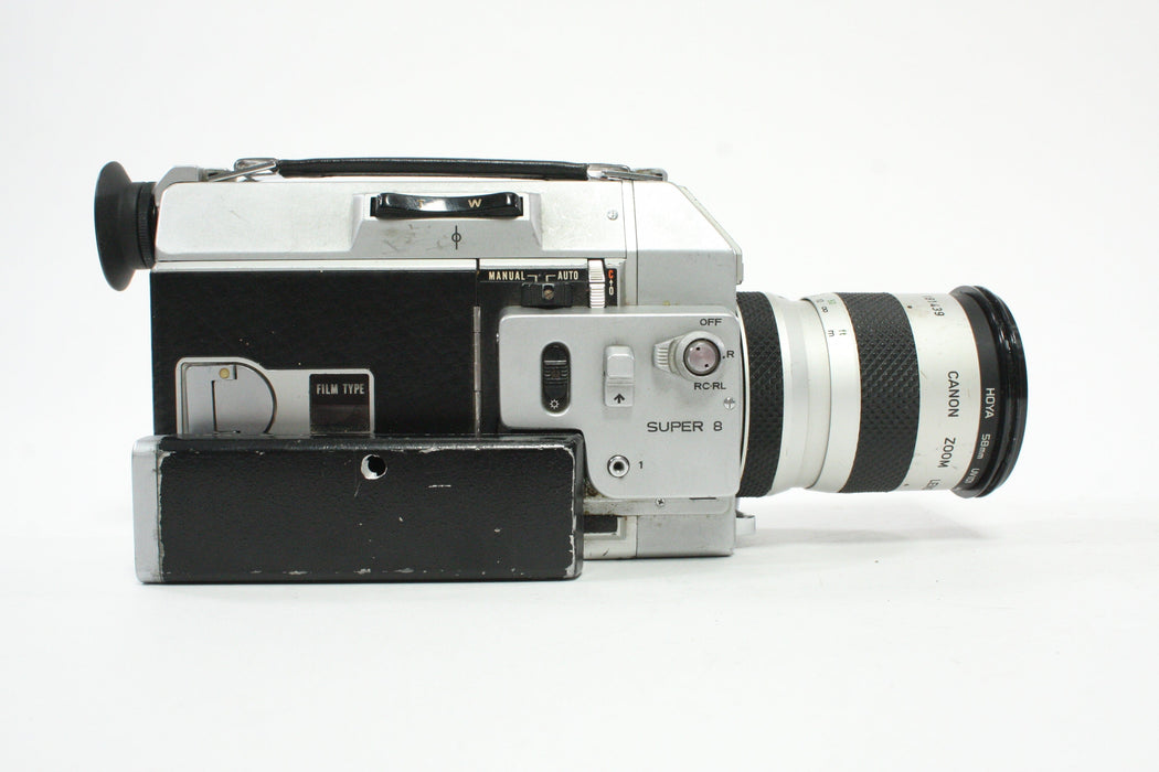Canon Auto Zoom 814 Super 8 with a Canon 7.5-60mm f/1.4 Lens AS-IS