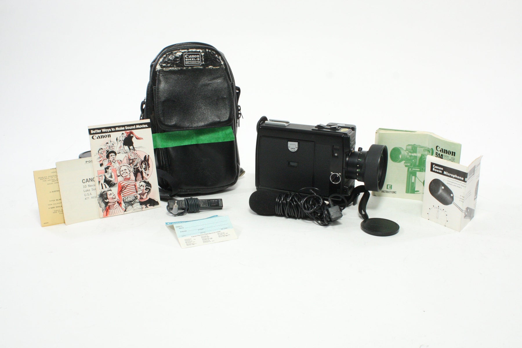 Canon Canosound 514XL-S Super 8 Sound Camera