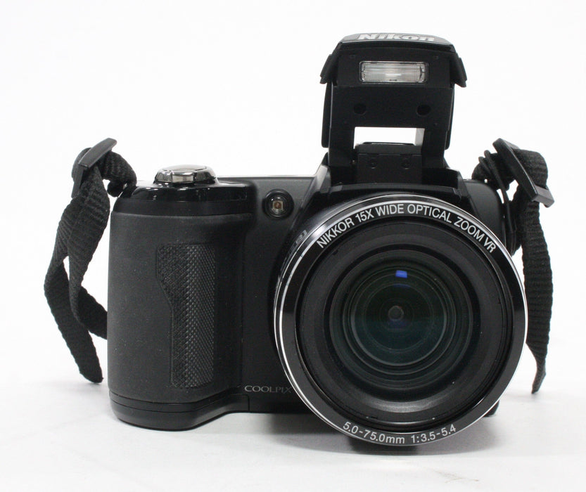 Canon Coolpix L110 15x Zoom 12.1mp Digital Point and Shoot Camera