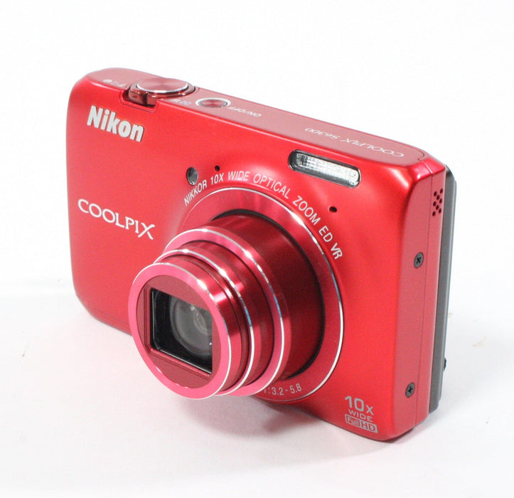 Canon Coolpix S6300 Digital Camera 10x Zoom 16mp
