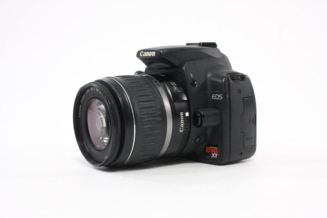 Canon Digital Rebel XT DSLR Camera with 18-55mm f/3.5-5.6 II Lens