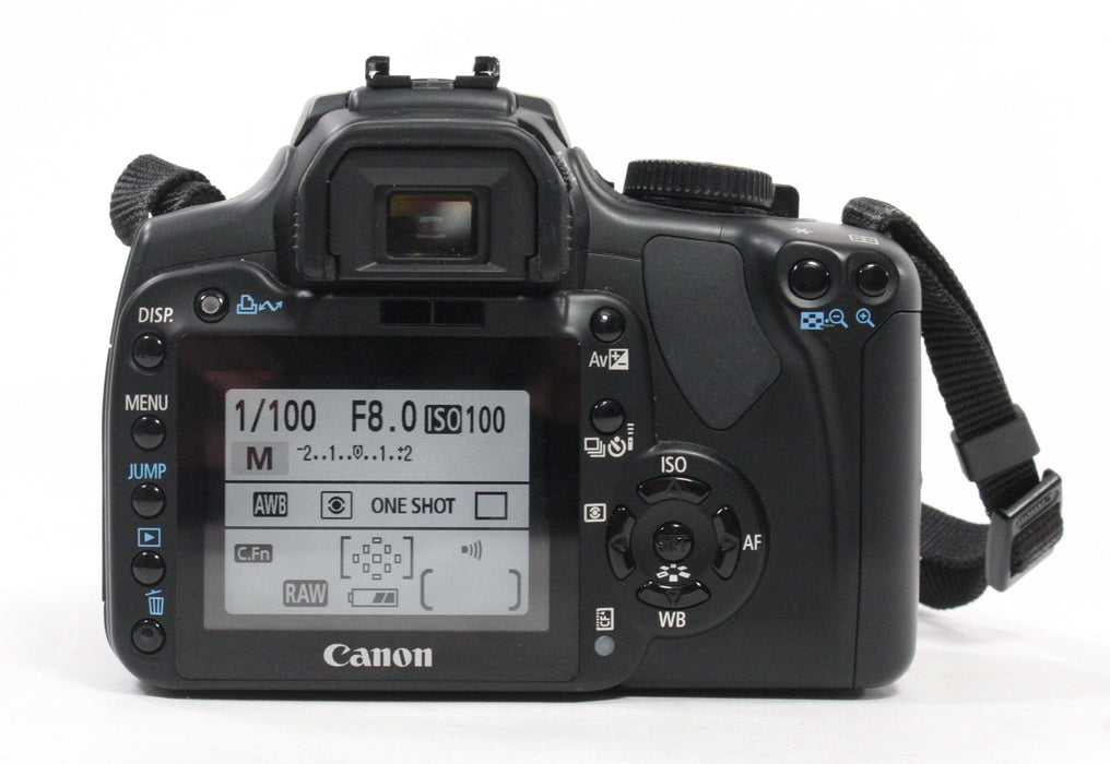 Canon Digital Rebel XTi Digital SLR with 18-55mmf/3.5-5.6 II Lens