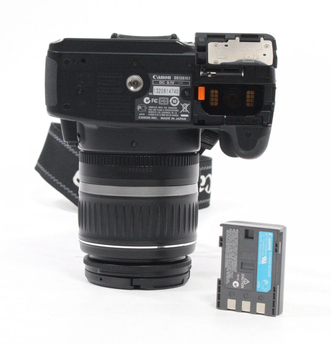 Canon Digital Rebel XTi Digital SLR with 18-55mmf/3.5-5.6 II Lens